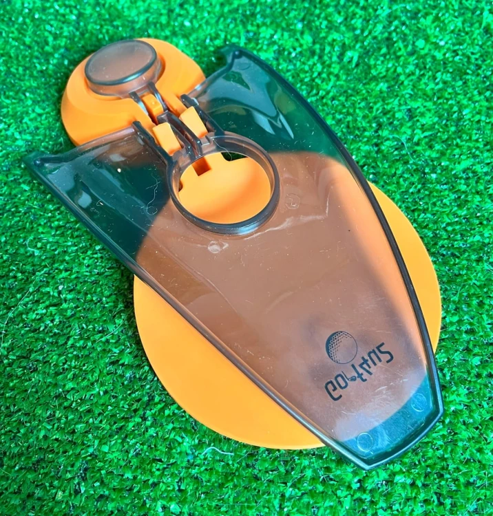 Golf4u2_putter_terning_uderzenie_orange_seperate_flop_close