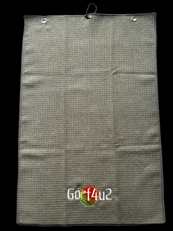 Ręcznik Szary do czyszczenia kijów piłek golfowych