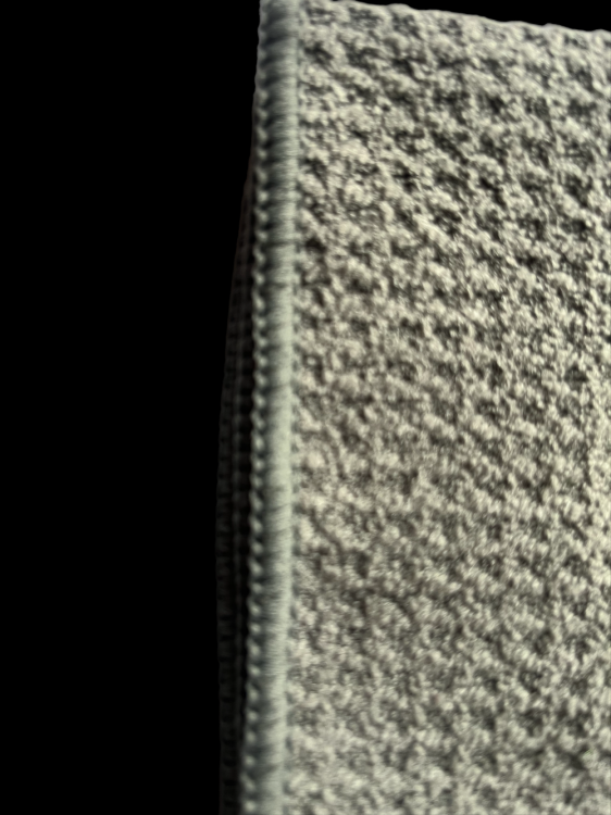 Ręcznik Szary do czyszczenia kijów piłek golfowych_materiał