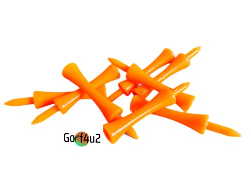 Tee 70 pomarańczowe plastikowe